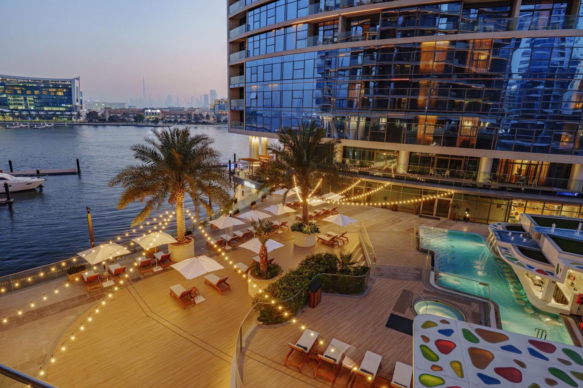 Hilton Dubai Creek Hotel & Residences Eksteriør billede